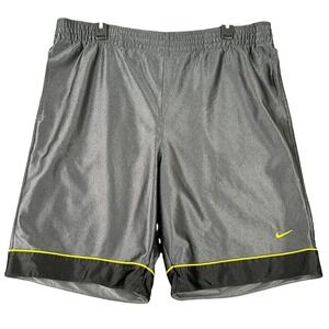 Nike‎ Dri Fit Basketball Shorts Mesh Knit Athletic Gray XL Men Workout Practice